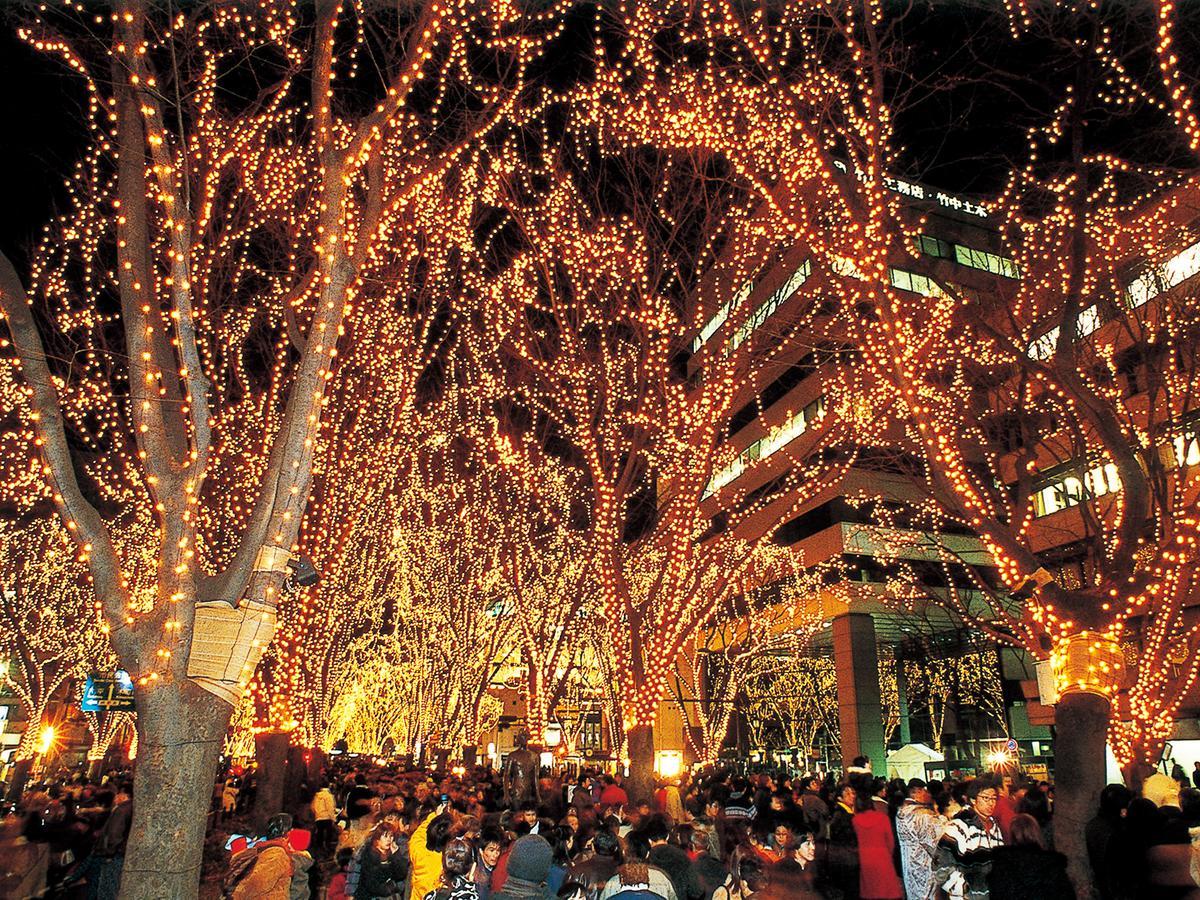 Hotel Green City Sendai Bagian luar foto